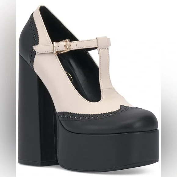 Jessica Simpson Selventa Platform Shoes - Size 8.5M - Picture 1 of 8